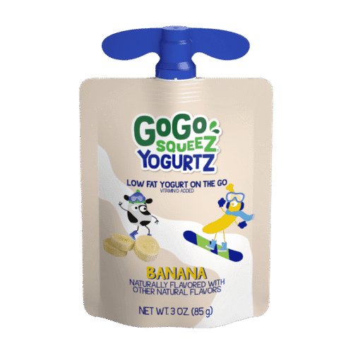 GoGo SqueeZ Yogurt Low Fat Banana Flavour